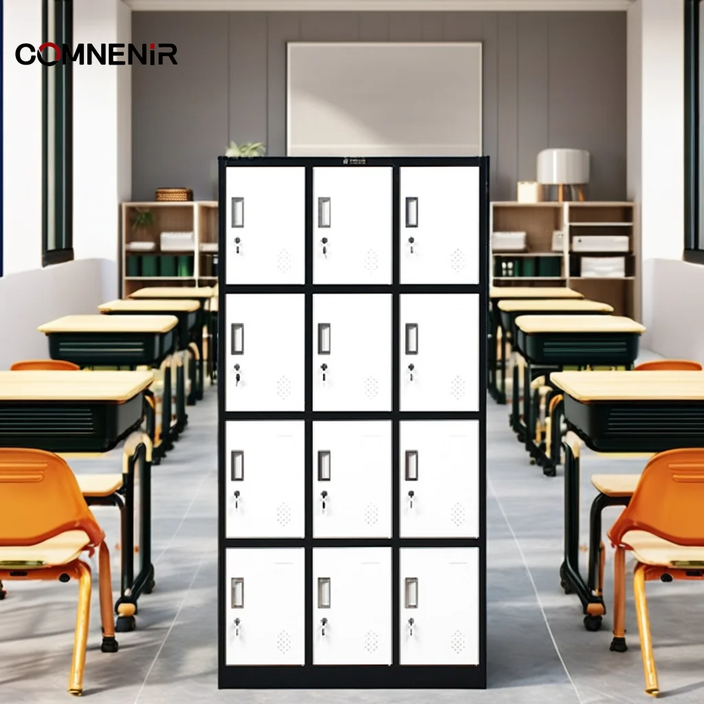 one stop school furniture Hot Sale 6 9 12 15 Door Metal Gym or School or Dormitory or Changing Room Cabinet