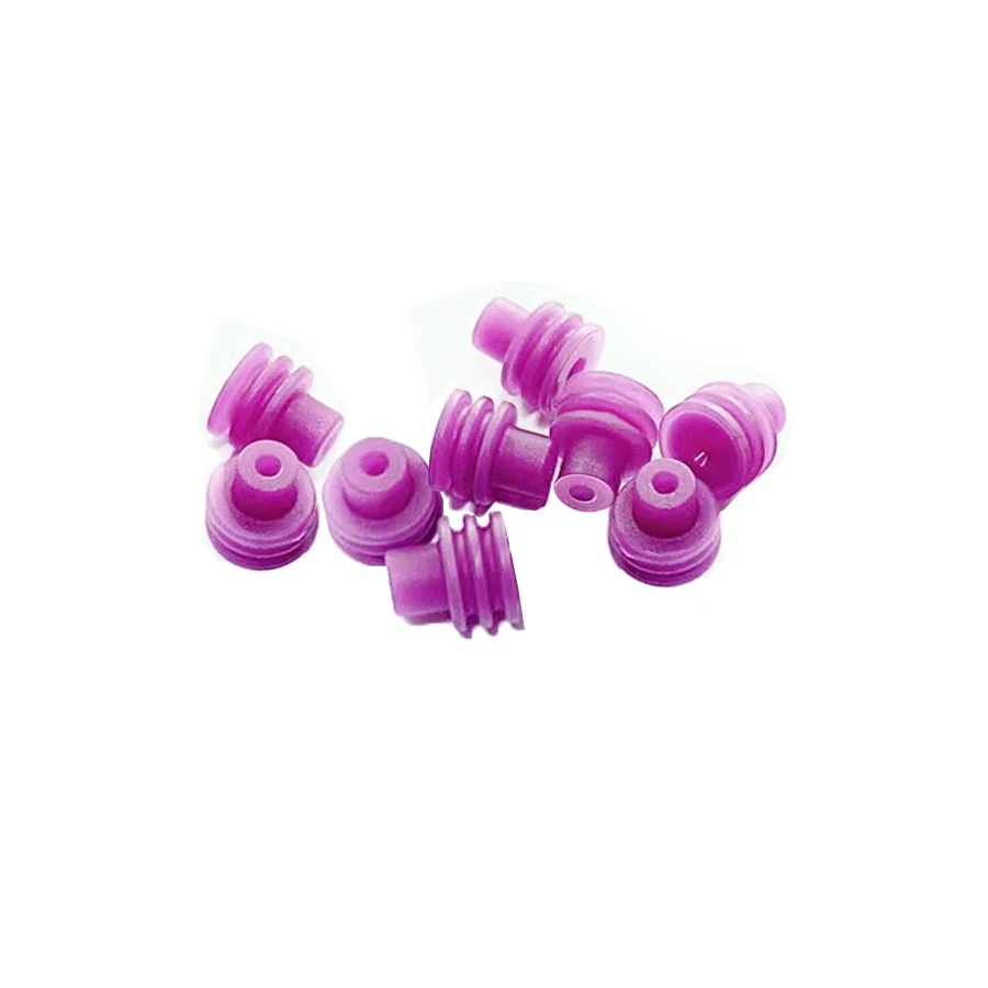Aptiv (formerly Delphi) 12089444  1 Pin Automotive Connectors CABLE SEALS ON MYLAR PURPLE  Accessories