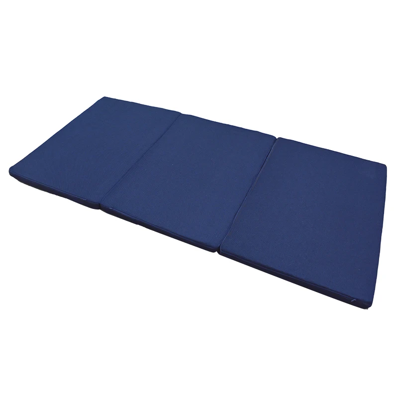 Custom Polymer Three Folding Gym Mat Tress Protector Mattress