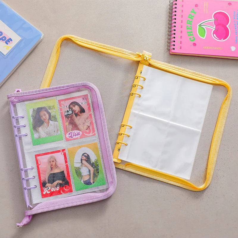 Kpop Photocard Holder PVC binder photo album for kpop card/sticker/photos Wholesale