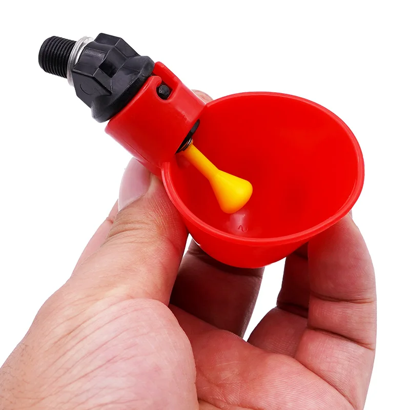 Hot Sale Plastic Bird Water Drinker Automatic Bird Quail Pigeon Drinking Water Cup Chicken Water Drinker for Sale