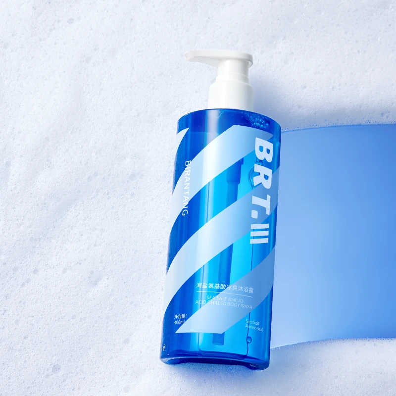 Body Care Long-Lasting Fragrance Hydration Sea Salt Amino Acid Refreshing Shower Gel