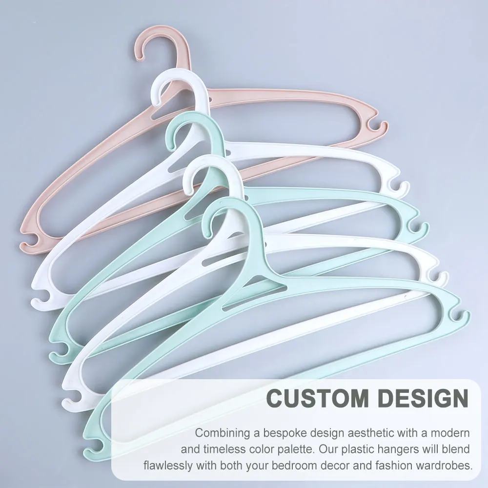 LINDON Laundry Hanger OEM PP Plastic Coat Shirt Hanger for Dresses