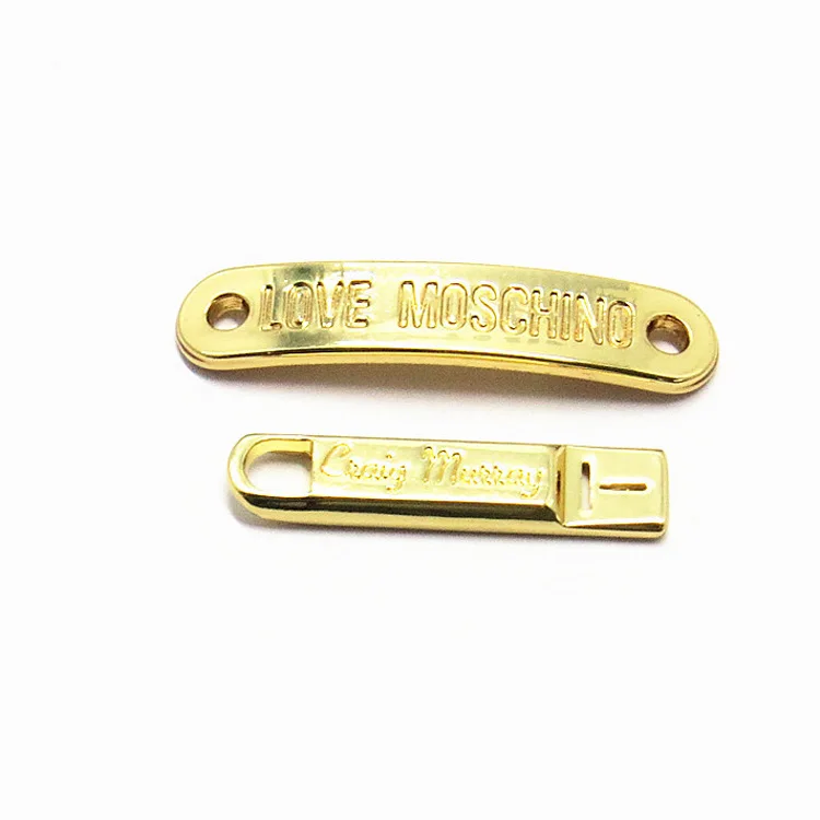 Kingming Engraving Logo Metal Logo Shoe Laces Lock Sneaker Shoelace Tag Decorations Shoelace Charms