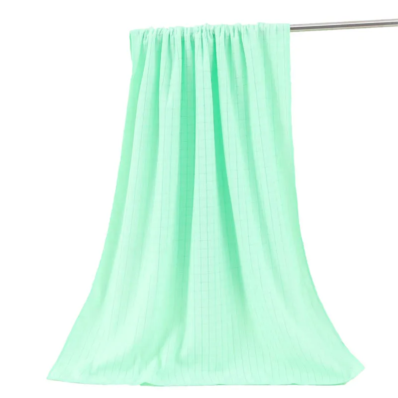 
 Вафельное плетеное полиэфирное экологически чистое Большое банное полотенце из микрофибры без краев для гольфа  