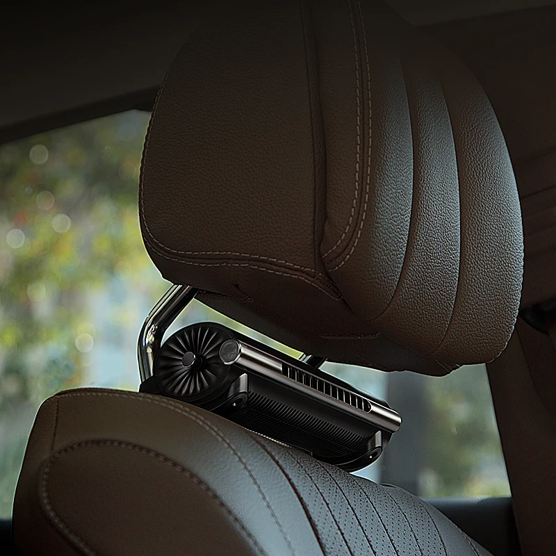 IMYCOO New USB 5V Air Cooler Car Fan Wholesale Portable Mini Car Backrest Fan Cooling