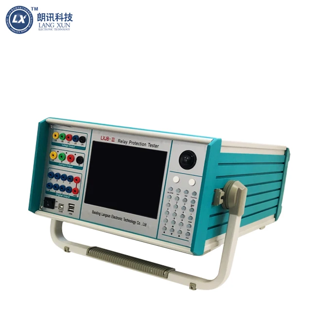
Secondary Current Injection Test Set 3 Phase Protection Relay Tester 