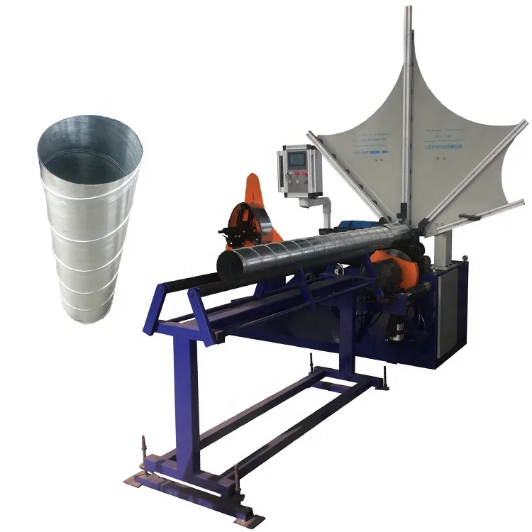 Spiro steel pipe and tube making machine