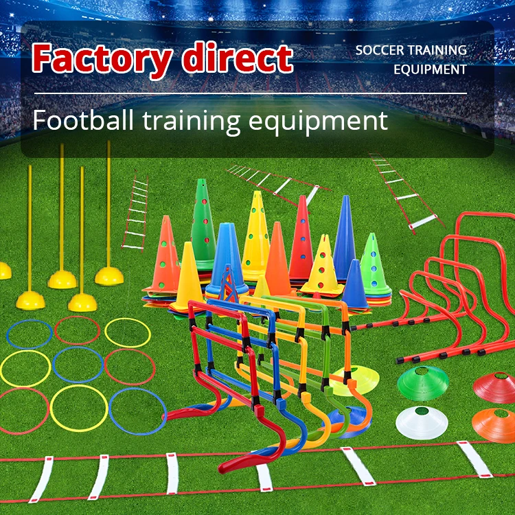 Wholesale Cheapest Speed & Agility Training Set With Tpe Ladder Resistance Parachute 12 Disc Cones 4 Steel Stakes