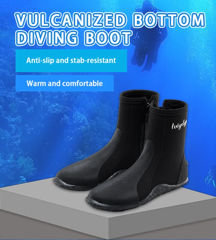 Sinodiving With Zipper Marine Sailing Deck Boots Beach Volleyball Sand Soccer Socks Swimming Diving Socks