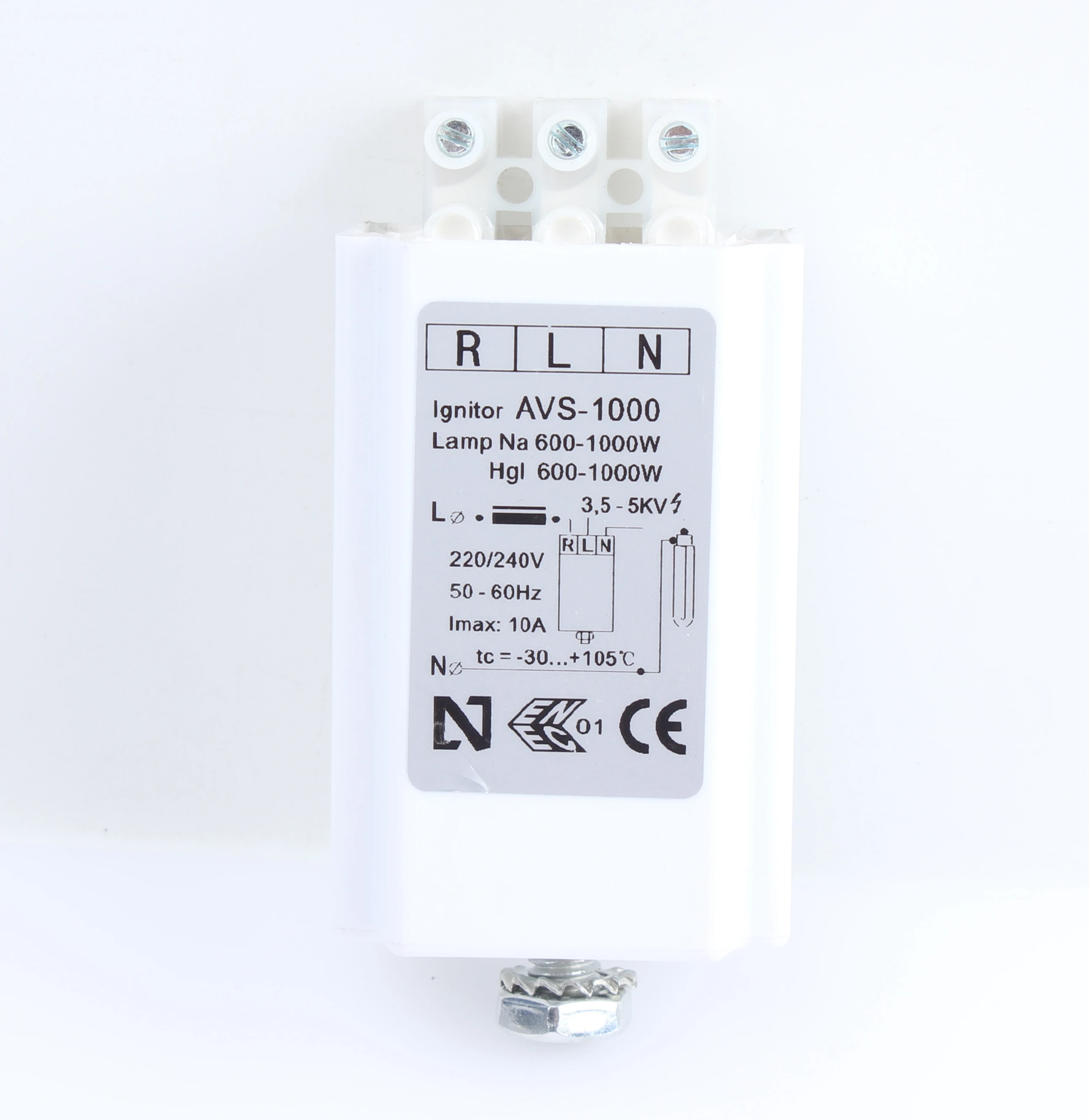 AC 220V( ± 10%) DIALux evo layout ignitor 1000w