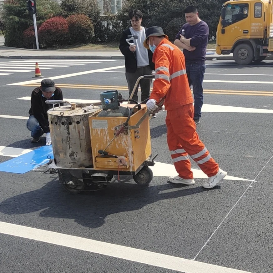 Aashto M-249 Thermoplastic Reflective Road Marking Paint Yellow