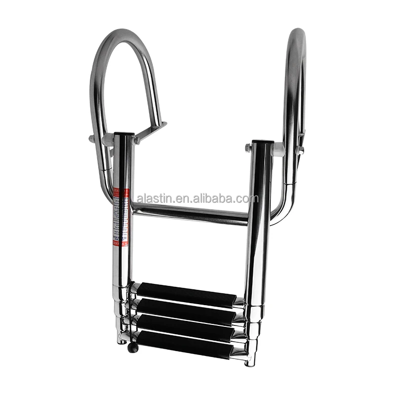 Hot Sale Stainless Steel Boat Ladder With Handrials Durable Marine Hardware For Boat