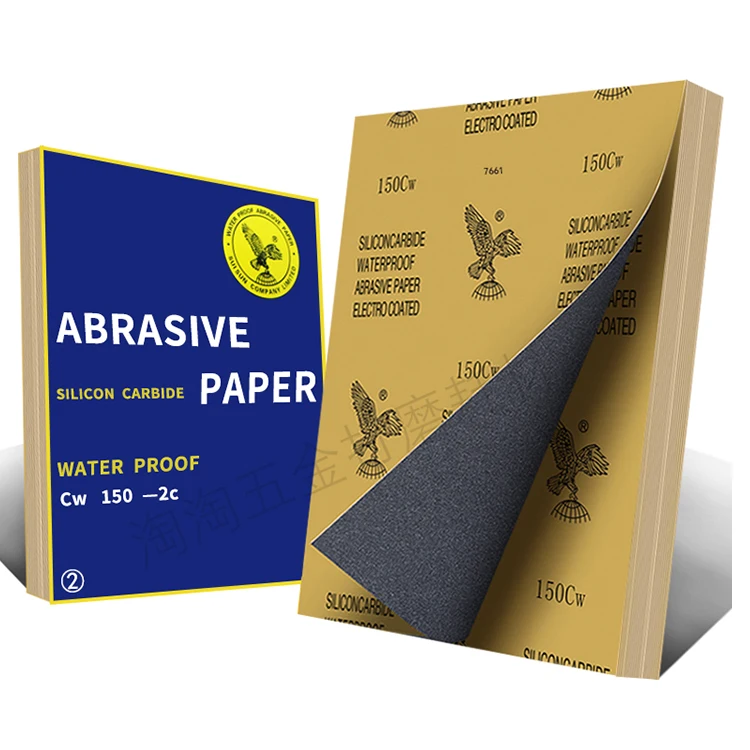 South Korea Eagle Wetordry abrasives sand paper silicon carbide sandpaper sheet