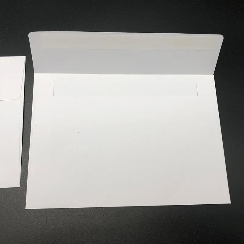 A7 white envelope with Square Flap and Self Seal Wedding Invitation 5x7 Envelope