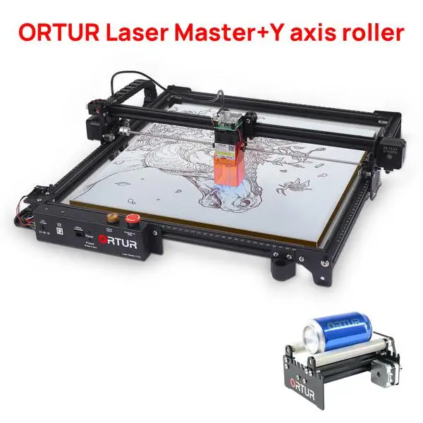 Rotation Diy Tags Mugs Mini Size Wood Plastic Engraver Yrr Laser Engraving Machine