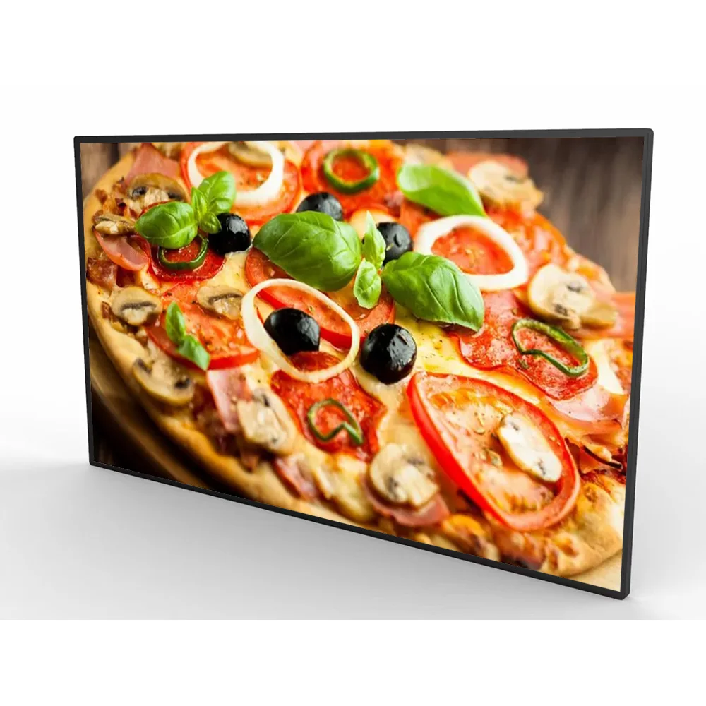 55 Inch Commercial Touchs Creen Wall Mounted 4k Monitor Lcd Display Digital Signage And Display Indoor Lcd Advertising Screen