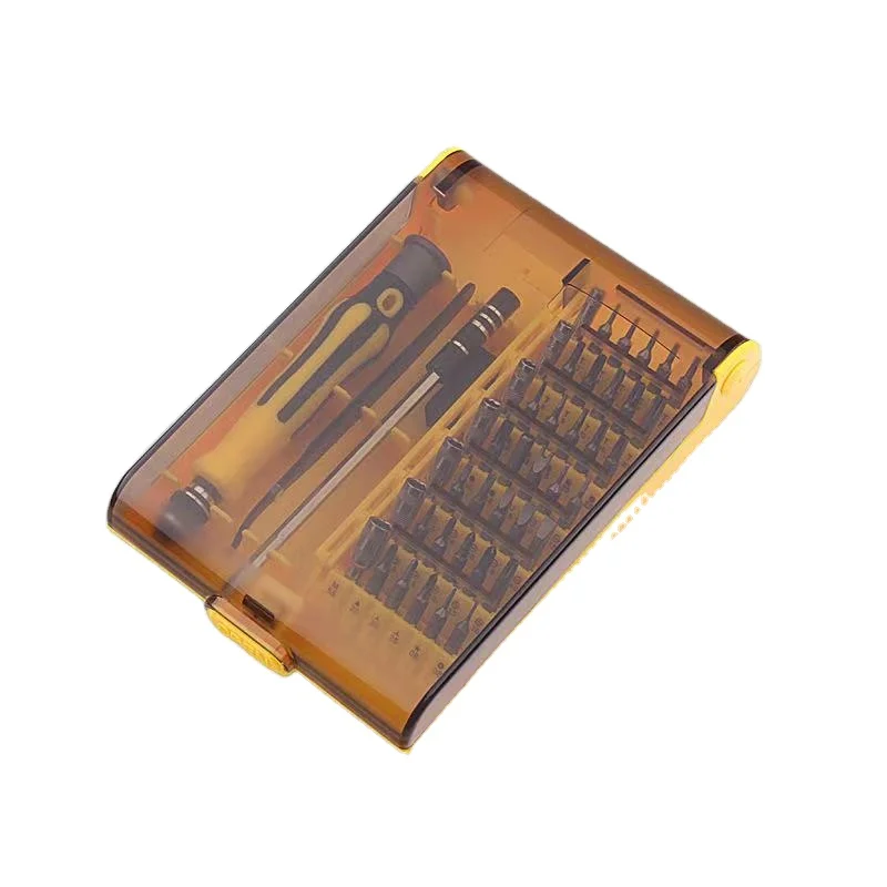 6089 Silver screwdriver bit extension rod for sleeve tweezers  DIY Repair Tool Kit Mini 45 in 1 portfolio screwdriver Set