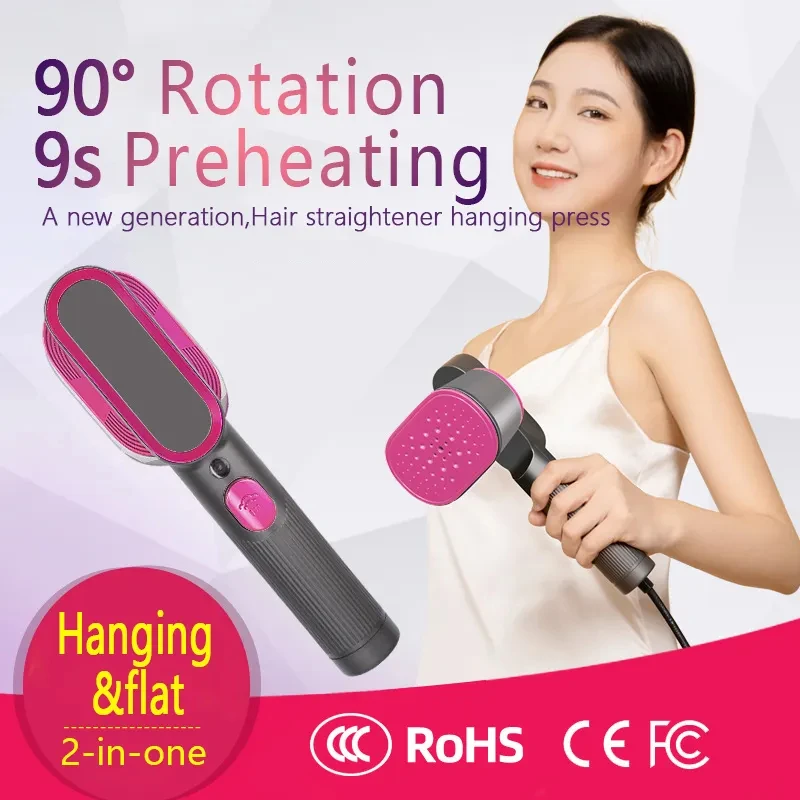 PANCERKA 1000W 2-in-1 Dry Steam Iron and Garment Steamer Electric Handheld for Home and Travel Use US UK Plug