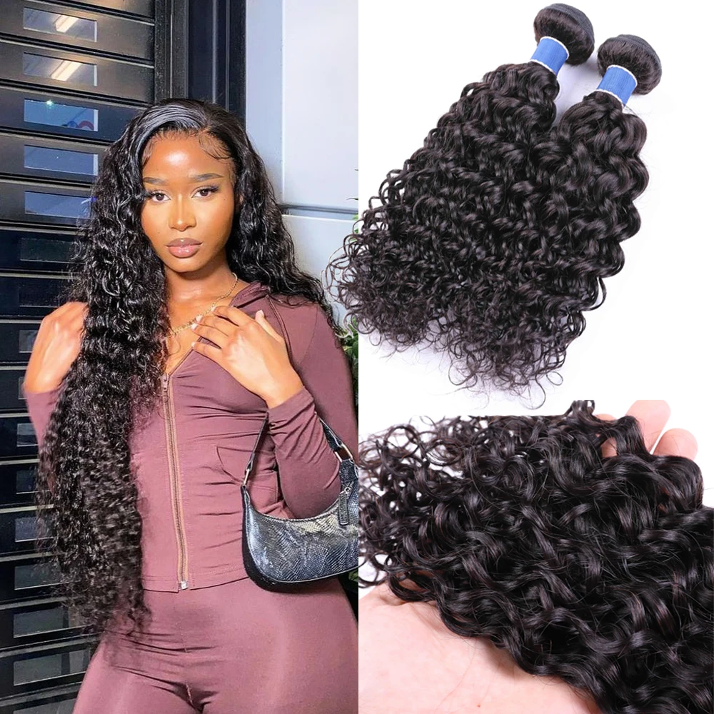 Burmese Curly Bundles Raw Vietnamese Human Virgin Hair Luxury Quality From Single Donor With 100% Cuticle Aligned