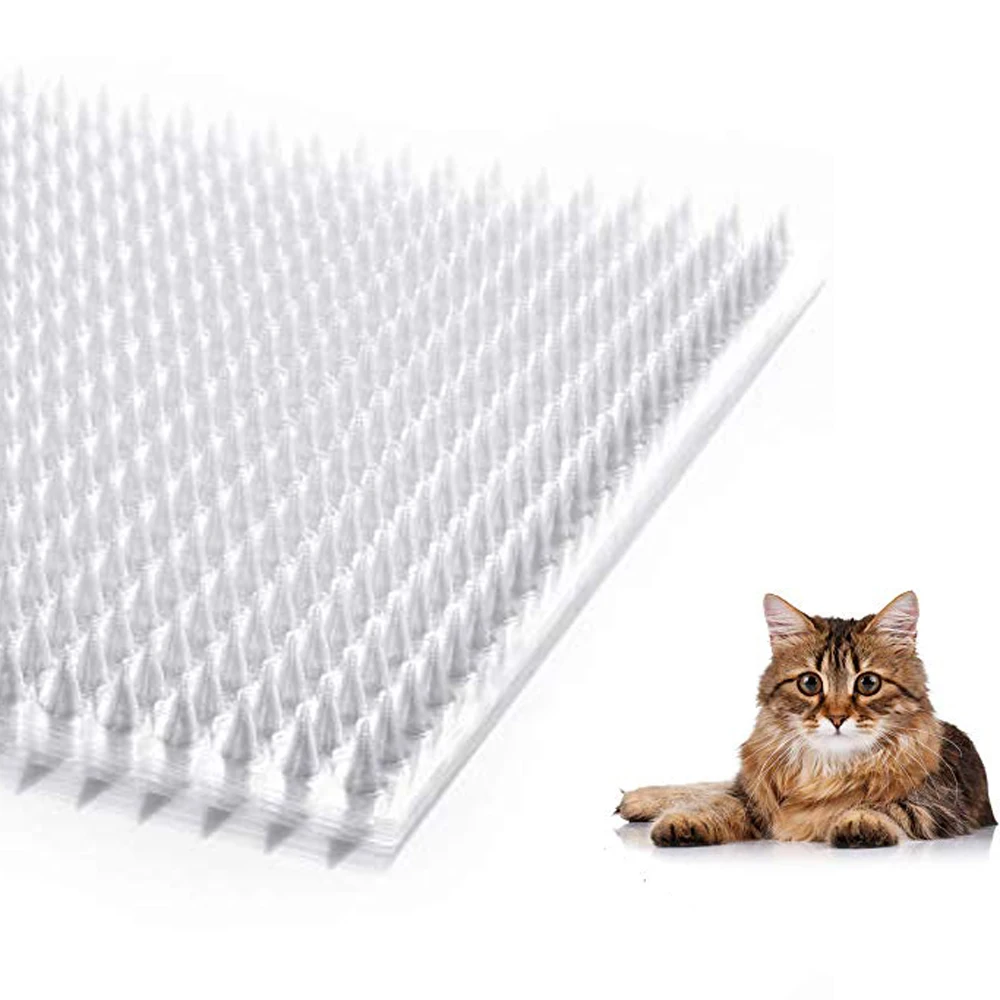 Suntour из лакированной прозрачной сад кошка Скат Мат Анти-кошка и кот репелленты колется полосы