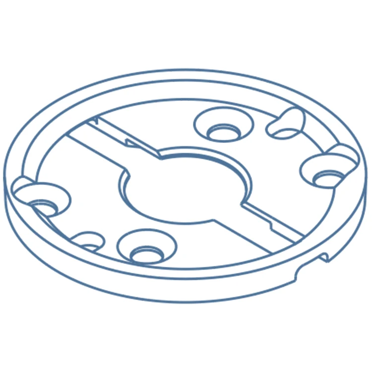 Manufacturer 35mm PMMA PC Plastic Optical LED Lens Indoor Retail Led Lenses Down Light  Track light lens LES 6-9mm TIR LED Lens