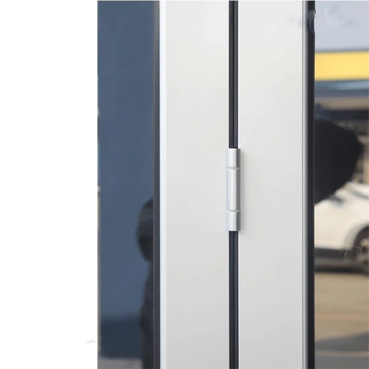 Aluminum folding windows tempered glass window for apartment and hotel aluminium windows frame