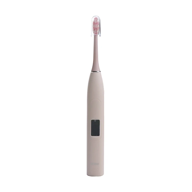 
Rechargeable Electric Toothbrush Manufacture SF-V4 Pink Automatic Toothbrush Adult Return and Replacement Household 1 YEAR USB 
