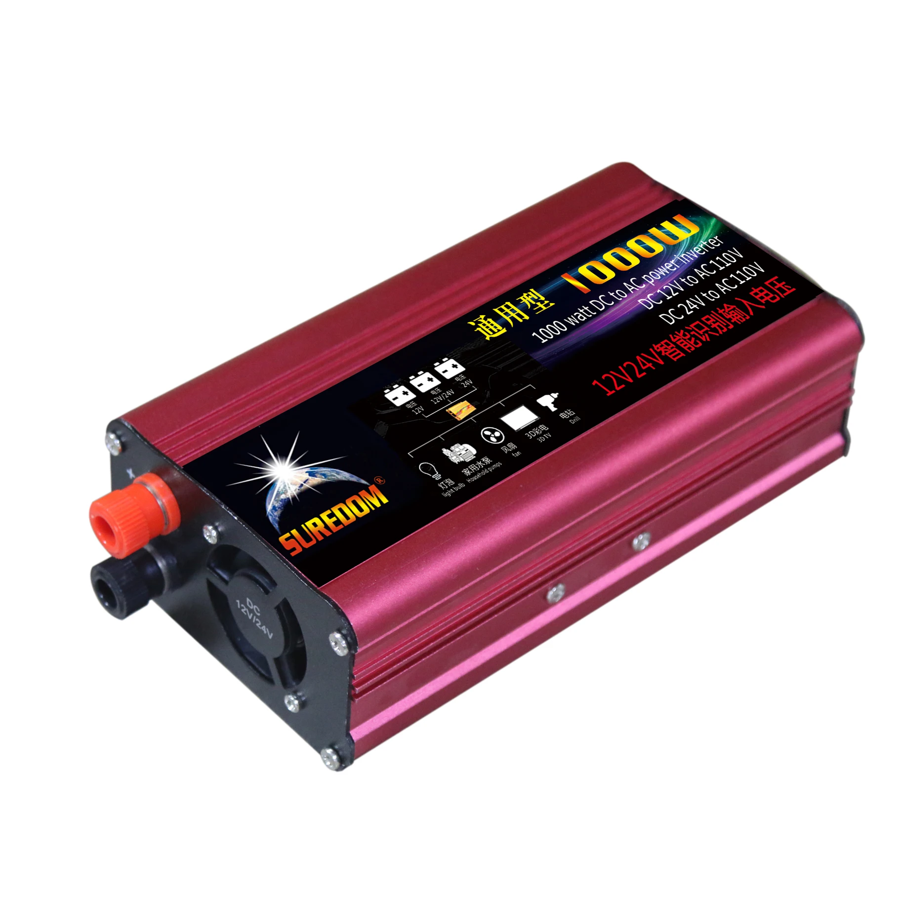 Multiple Voltage Selectiopower Inverter 2000w Electrical Converter Inverter 12v 24v to 220v