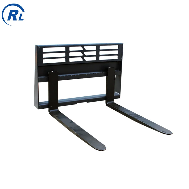 Qingdao Ruilan Customize Heavy Duty Stone Forks for Wheel Loader attachment with good price