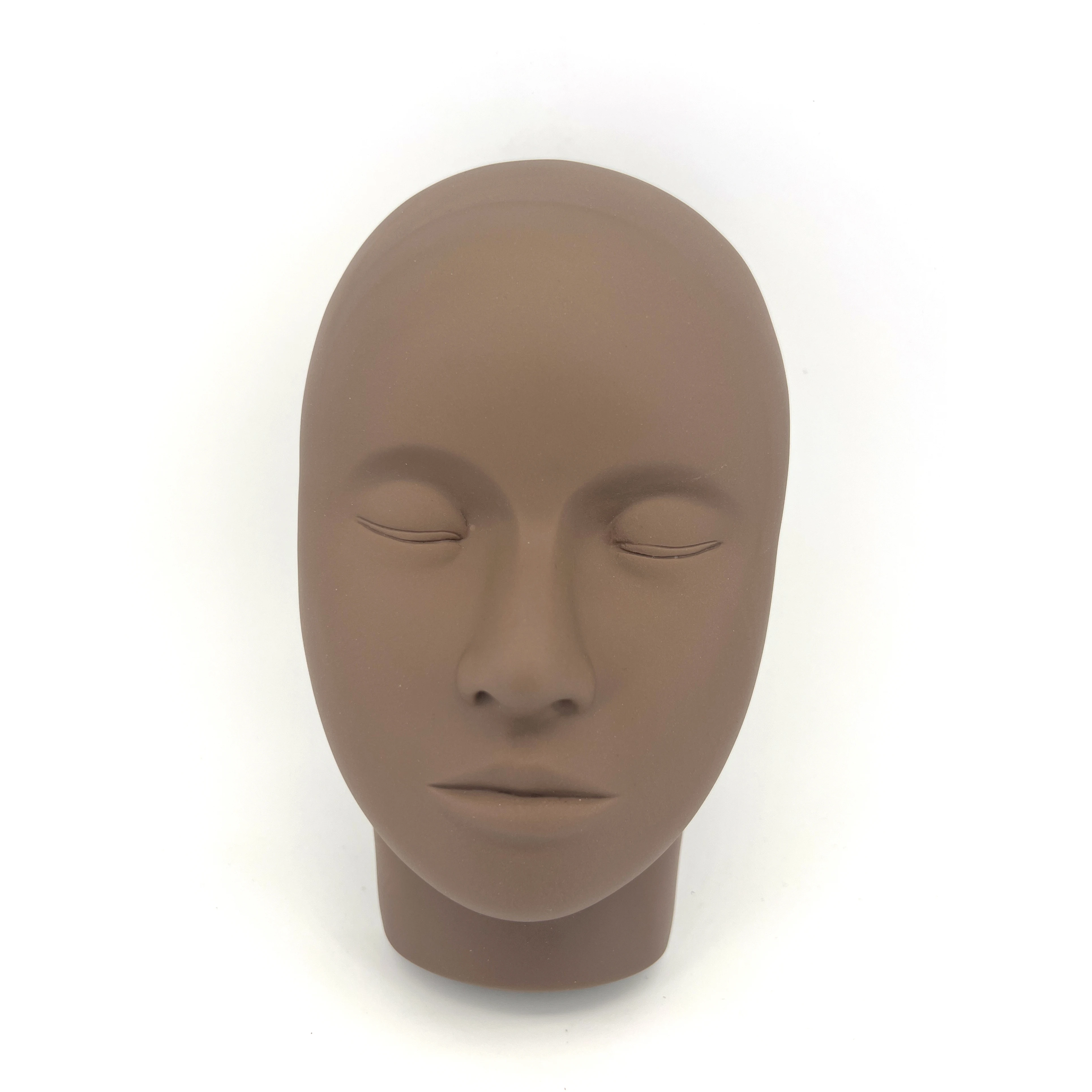 Wholesale Mannequin Head for Eyelash Extensions Black Mannequins Reusable with Self Adhesive Lash Strips Custom Colours