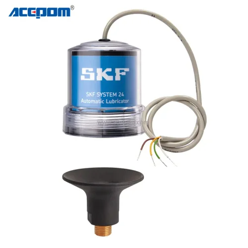 Cabled electro-mechanical single point automatic lubricators Drive unit TLSD 1-DK  helps to calculate the correct dispense rate