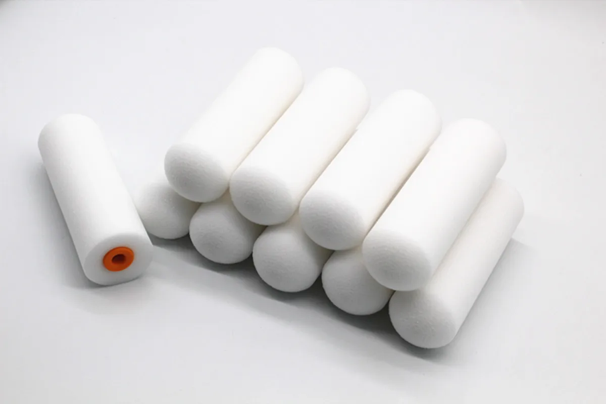 4inch high density foam roller mini foam paint roller 10pcs