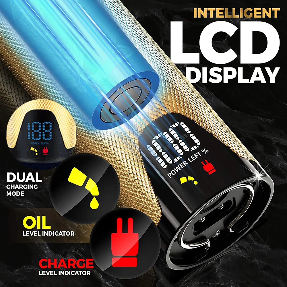 Электрическая машинка для стрижки волос Pritech с лезвиями из нержавеющей стали для мужчин, беспроводная профессиональная перезаряжаемая