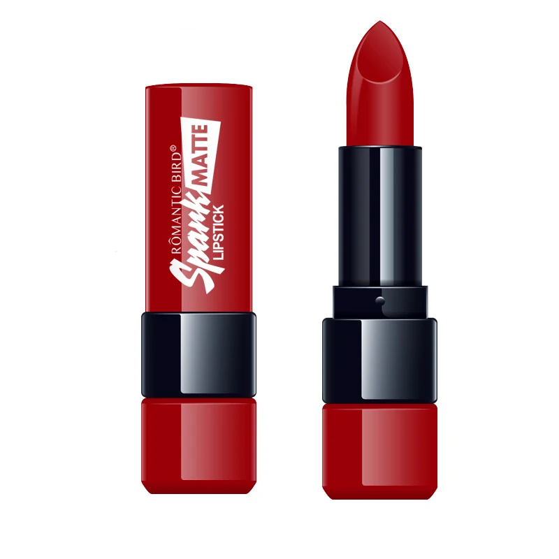 2024 Romantic Bird Velvet Vegan Private Label custom logo matte longlasting Lipstick Vendor High Pigment low moq matte lipsticks