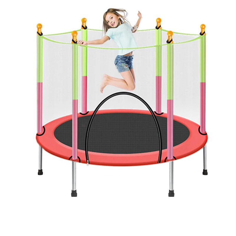 Garden Round Cheap Big 6ft 8ft 10ft 12ft 13ft 14ft 15ft 16ft Outdoor Trampoline With Safety Net Enclosure