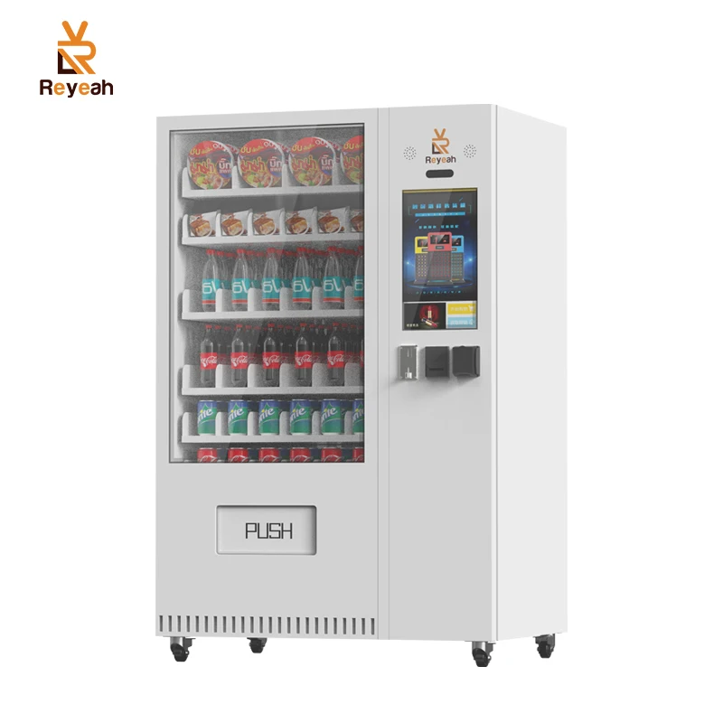 Large Desktop 24 Hours Self-service Drinks Snacks Combo Vending Machine for