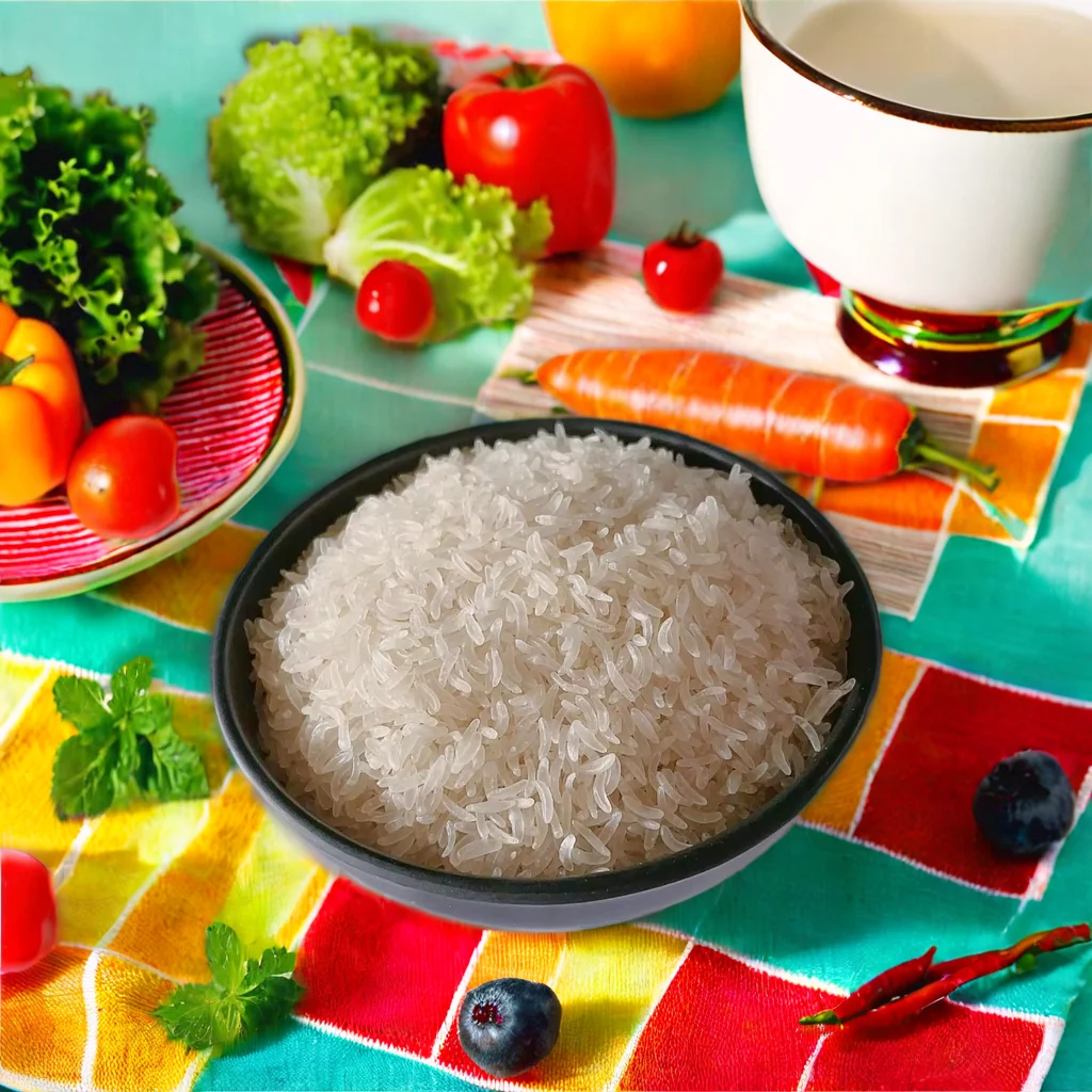 Wholesale Healthy and Organic Halal Food Paleo Diet Dry Konjac Rice Shirataki Flour with Glucomannan