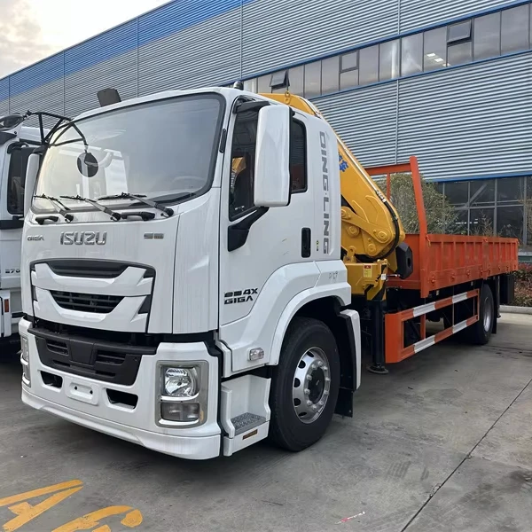 8 тонн ISUZU грузовик с манипулятором крана