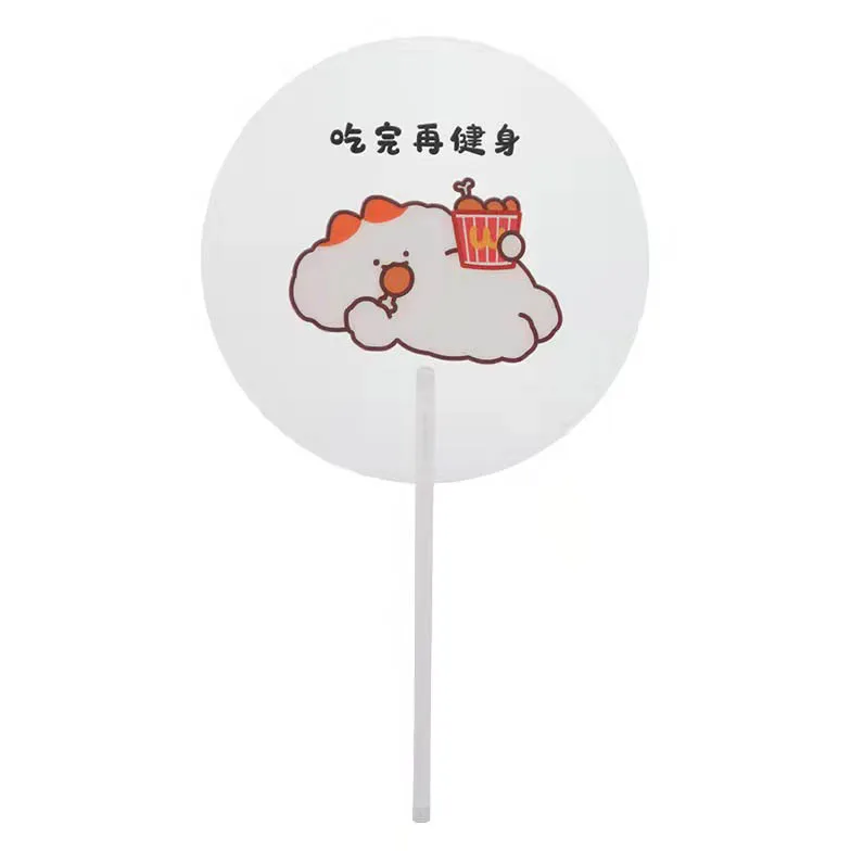 Custom Shape and logo Lenticular 3D Cartoon Concert Pattern Transparent Hand