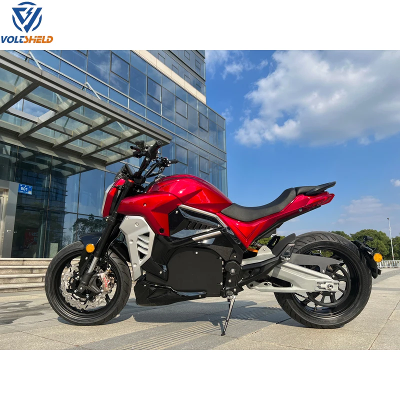 Fastest Speed Adult 2 Wheel Electric Motorcycle High Performance Safe Bike With ABS Braking System 96v132ah Lithium Battery Pack