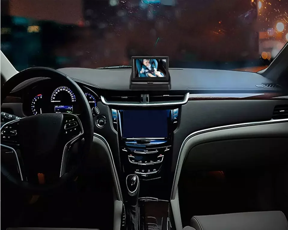 New Arrival Car Inside Adjustable  Safety Rear Facing Seat 1080P HD  Baby Car Camera for Back Seat for baby