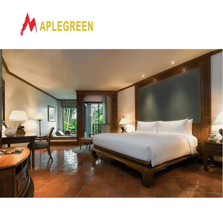 Wholesale hotel bedroom sets apartment standard queen size bed 7 star hotel bedroom furniture set