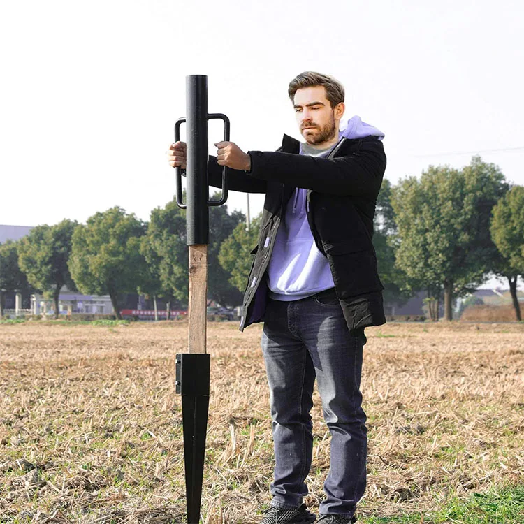 wooden clips hole diggers hand fencing tools concrete anchor post driver hot wire fence sand point well kit fix anchors