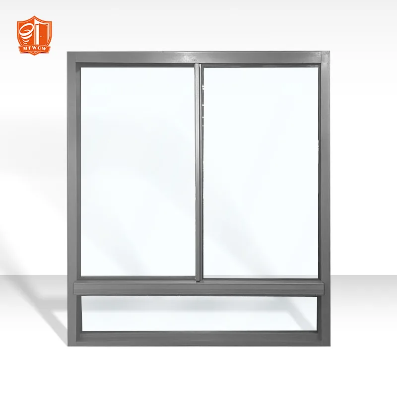 Double glazed aluminium sliding window aluminum windows
