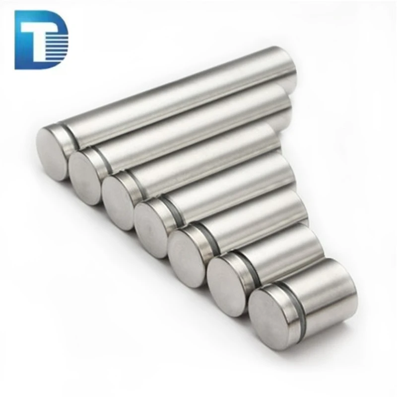 Mirror Wall Stainless Steel Round Threaded Led Standoff Spacer Light