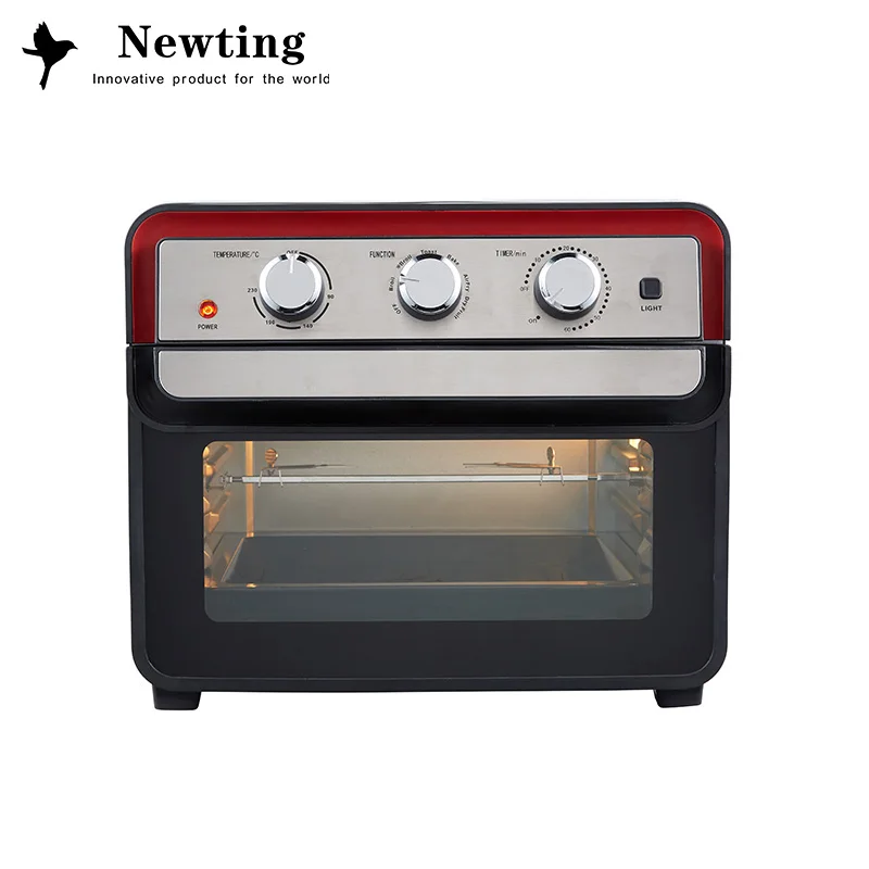 Оптовая продажа, Высококачественная бытовая электрическая конвекционная мини-духовка, 22 л, домашняя печь для выпечки