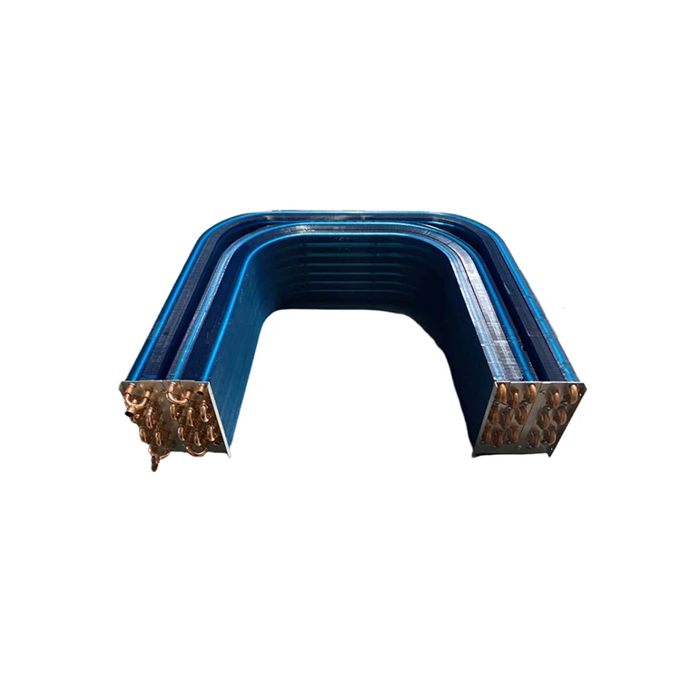 Factory good price high quality wholesale copper tube fin aluminum refrigeration condenser evaporator heat exchanger