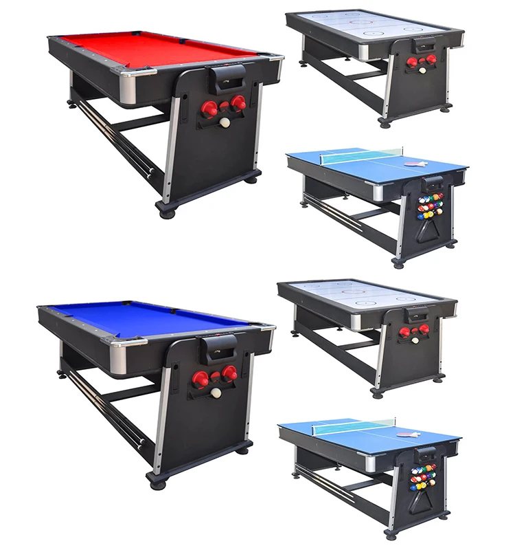 3 In 1 Multi Game Table Snooker & Billiard Tables Pool Table Manufacturer