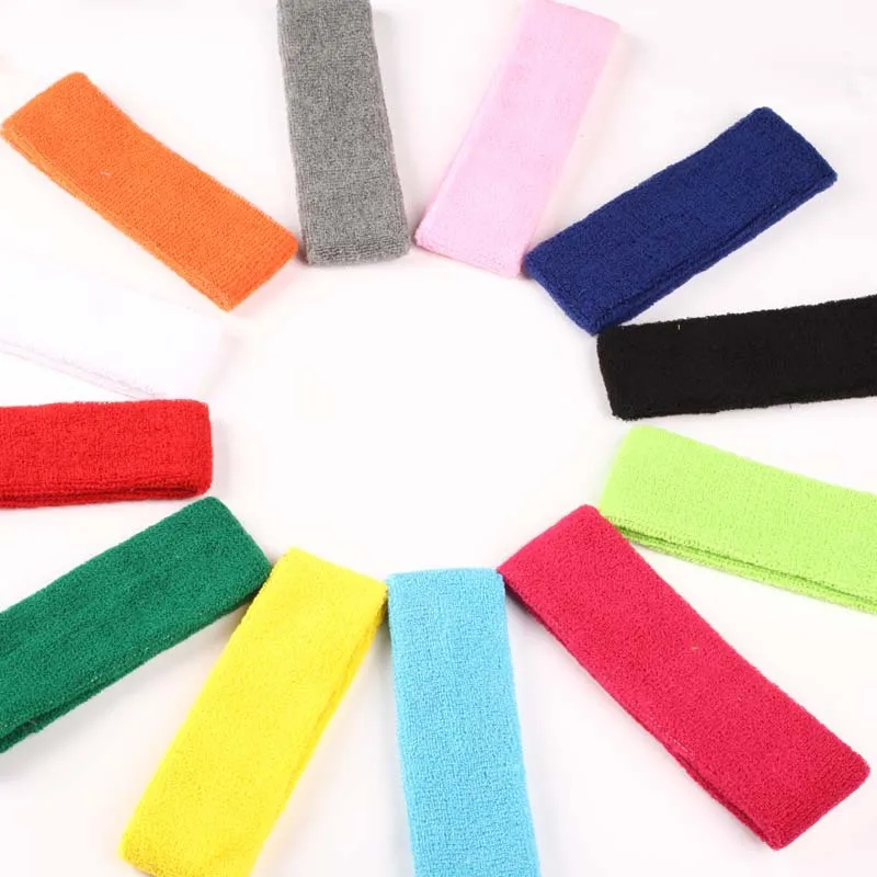 
High Quality Proper Price Colorful Custom Headband Elastic Sport Sweatband 